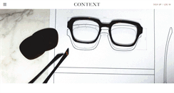 Desktop Screenshot of contextclothing.com